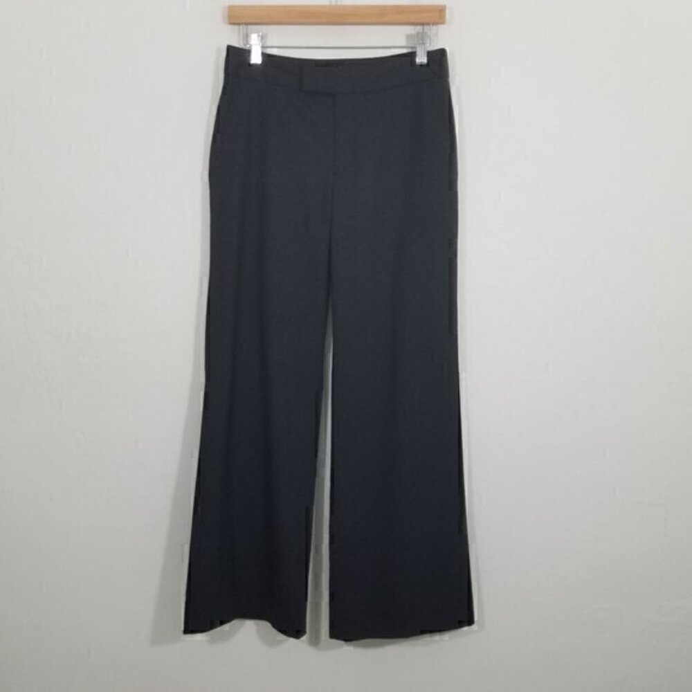 Banana Republic Wool Blend Lined Dress Pants Black Size 4